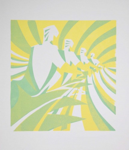 Paul Cleden - Printmaker and Illustrator blog image - The Four
