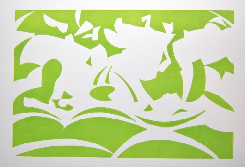 Paul Cleden - Printmaker and Illustrator blog image - Rugby Print pt 1
