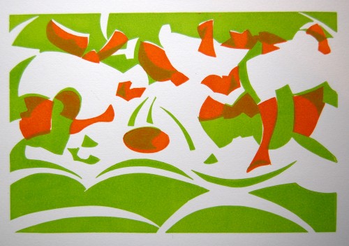 Paul Cleden - Printmaker and Illustrator blog image - Rugby Print pt2