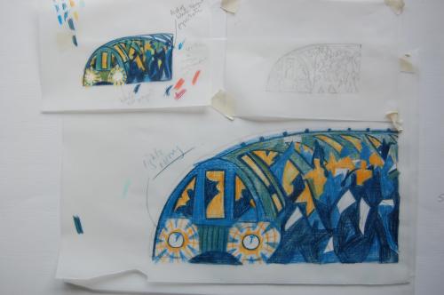 Paul Cleden - Printmaker and Illustrator blog image - Pages from my sketch book 1