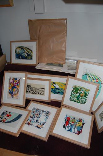 Paul Cleden - Printmaker and Illustrator blog image - Exhibition at the Pierrepoint Gallery