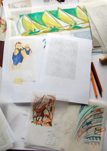 Paul Cleden - Printmaker and Illustrator blog image -  Olympic prints