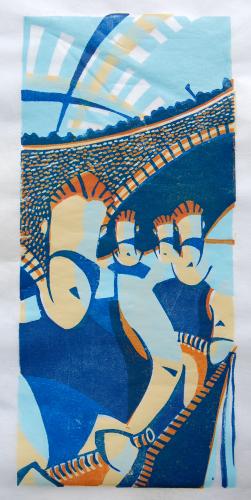 Paul Cleden - Printmaker and Illustrator blog image - Next Olympic Print