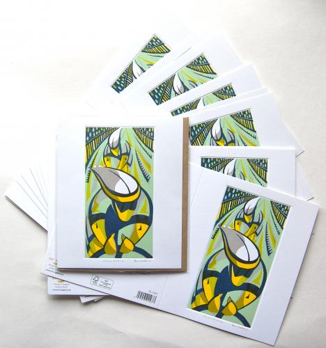 Paul Cleden - Printmaker and Illustrator blog image - Art Angel cards