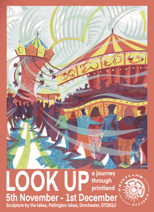 Paul Cleden - Printmaker and Illustrator blog image - Look Up- a journey through Printland
