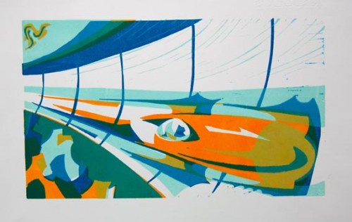 Paul Cleden - Printmaker and Illustrator blog image - Proofing 2