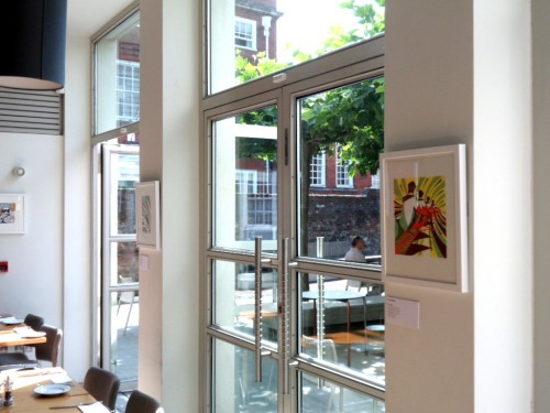 Paul Cleden - Printmaker and Illustrator blog image - Pallant House Bookshop Gallery Exhibition.