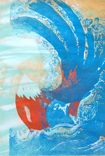 Paul Cleden - Printmaker and Illustrator blog image - Etching experiments.