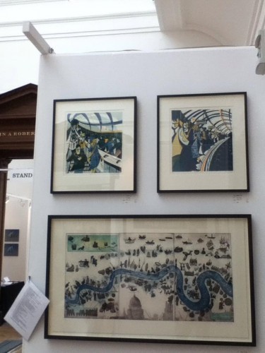 Paul Cleden - Printmaker and Illustrator blog image - The London Original Print Fair