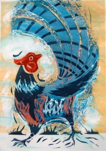 Paul Cleden - Printmaker and Illustrator blog image - Pheasant Print