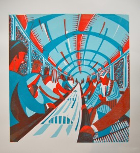 Paul Cleden - Printmaker and Illustrator blog image - Colour number three