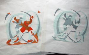 Paul Cleden - Printmaker and Illustrator blog image - Proofing again.