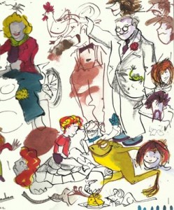 Paul Cleden - Printmaker and Illustrator blog image - Sketch book page