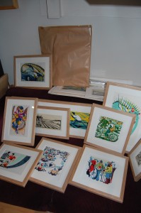 Paul Cleden - Printmaker and Illustrator blog image - Exhibition at the Pierrepoint Gallery