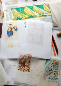 Paul Cleden - Printmaker and Illustrator blog image -  Olympic prints