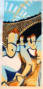 Paul Cleden - Printmaker and Illustrator blog image - Rowers update