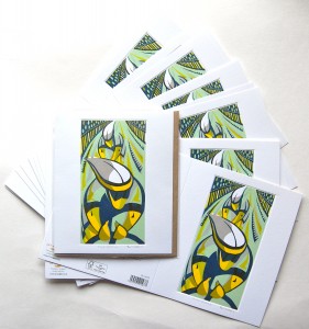 Paul Cleden - Printmaker and Illustrator blog image - Art Angel cards