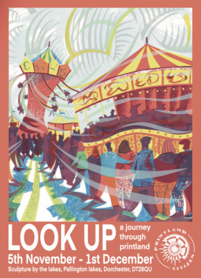 Paul Cleden - Printmaker and Illustrator blog image - Look Up- a journey through Printland