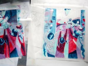 Paul Cleden - Printmaker and Illustrator blog image - The next print........