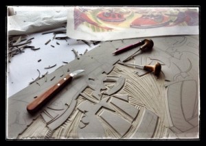 Paul Cleden - Printmaker and Illustrator blog image - New Year New Print