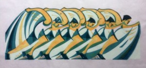 Paul Cleden - Printmaker and Illustrator blog image - 'Sprint' to the summer