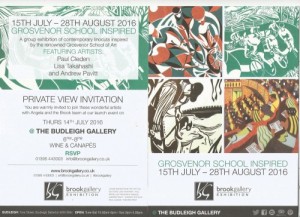 Paul Cleden - Printmaker and Illustrator blog image - Grosvenor at the Brook